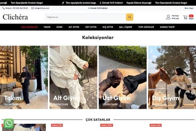 Clichera — Shopify-Shop