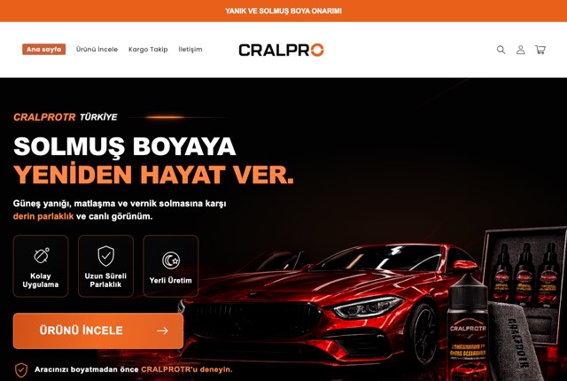 CralPro — Shopify mağazası