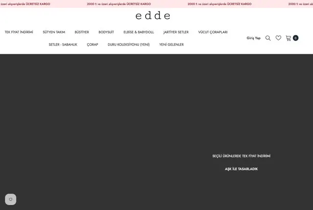 Edde for Love — Shopify-Shop